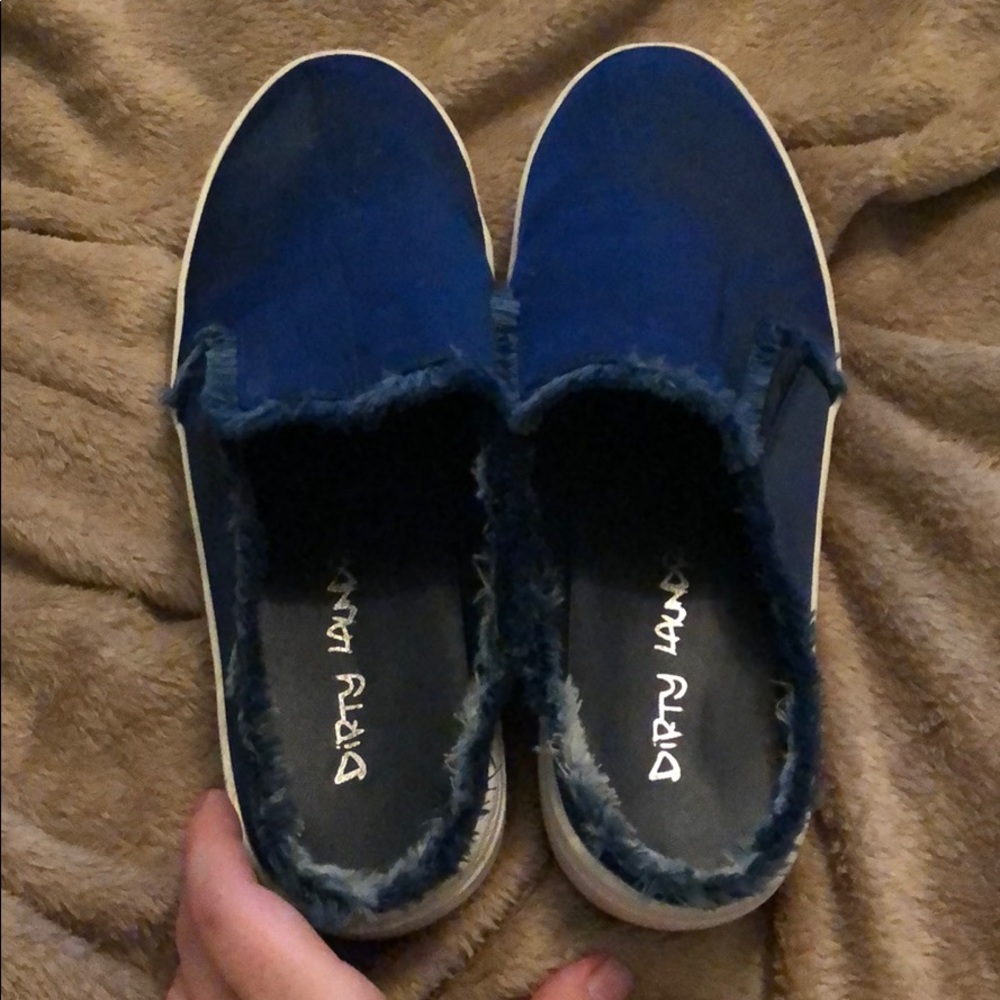 Blue slides